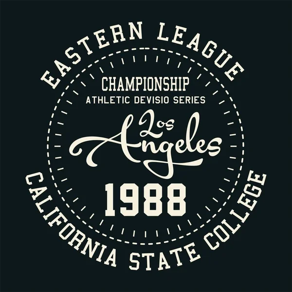 grafik tasarım atletik Şampiyonası California gömlek ve baskı için