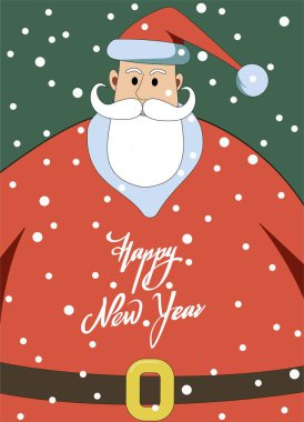 Büyük Noel Baba 'nın arka planındaki 