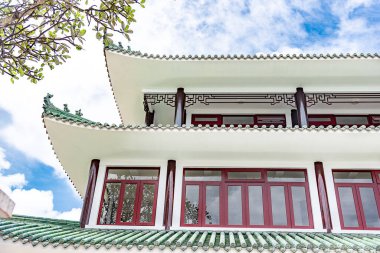 Asya 'daki tapınak manzarası