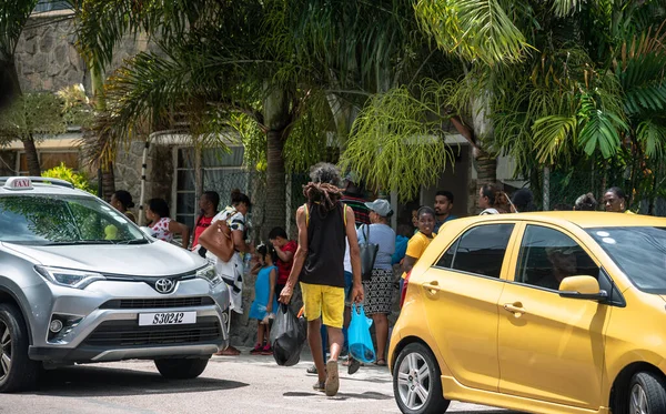 Victoria Seychelles Enero 2020 Vida Ciudad Durante Día — Foto de Stock