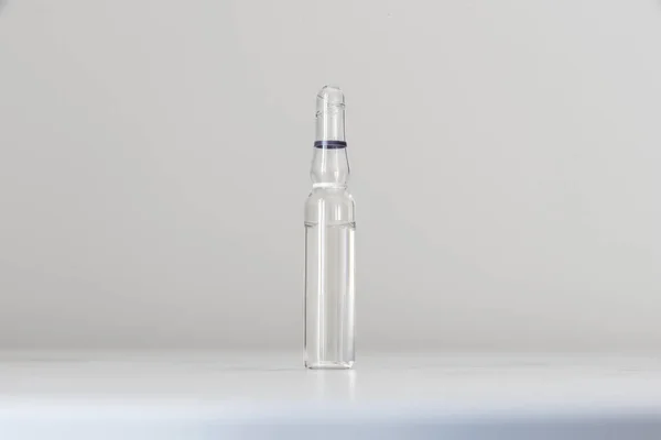 Ampolla Belleza Vidrio Con Esencia Concentrada Interior — Foto de Stock
