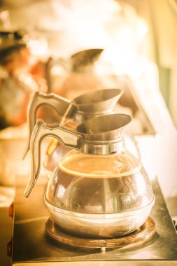 Kazan kahve ve çay, sıcak içecek yapma ısınma için idealdir.