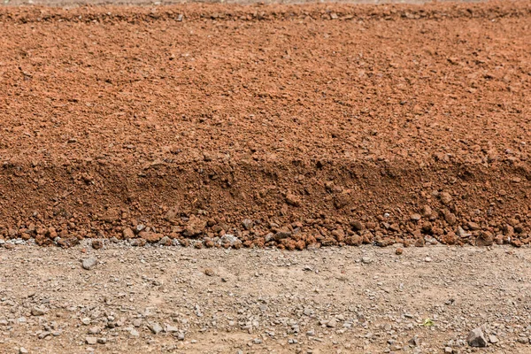 Gleba Torfowa Jest Wykorzystywana Jako Tło Dla Prac Rolniczych — Zdjęcie stockowe