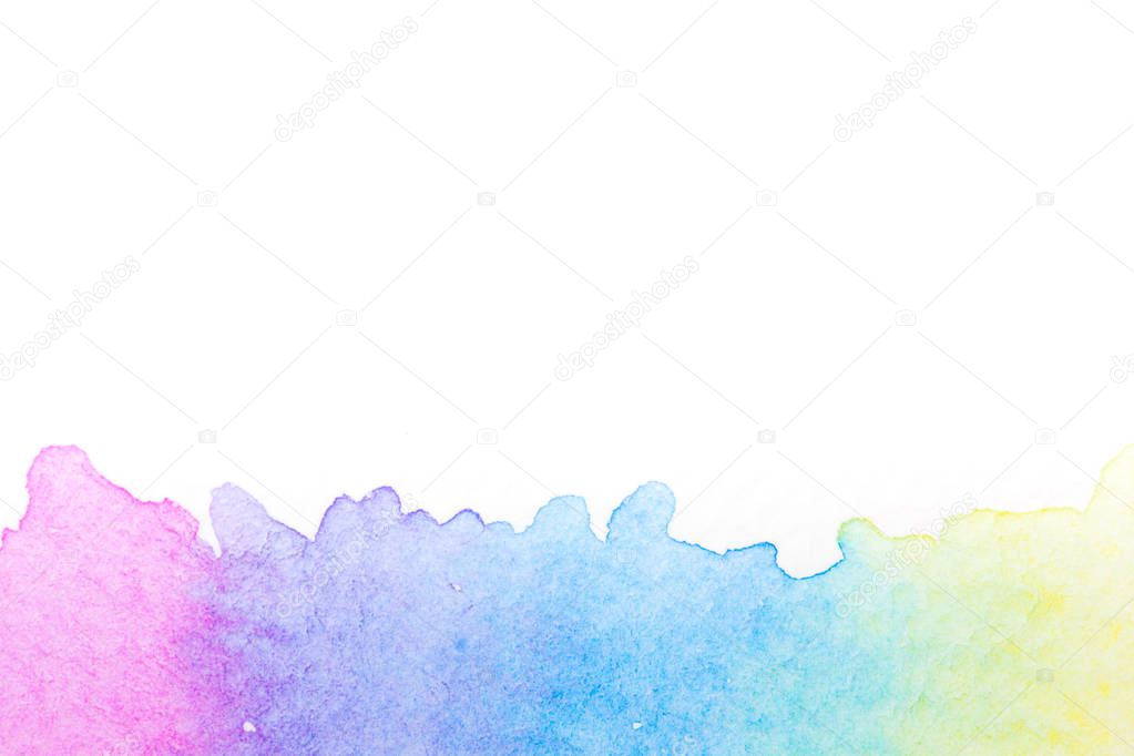 Abstract handmade watercolor.It is wet texture background with p