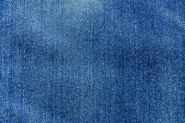 Mavi jeans kumaş dokusu arka plan.