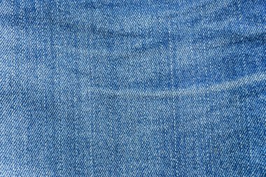 Mavi jeans kumaş dokusu arka plan.