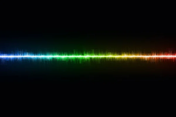 Πολύχρωμη Αφηρημένη Έννοια Σχεδιασμού Φόντου Και Επικοινωνίας Ηχητικά Κύματα — Φωτογραφία Αρχείου