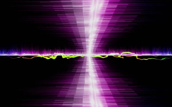 Sound Waves Abstract Background Colorful Design Concept Communication — Stock Photo, Image