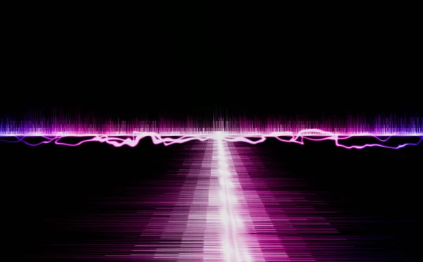 Sound Waves Abstract Background Colorful Design Concept Communication — Stock Photo, Image