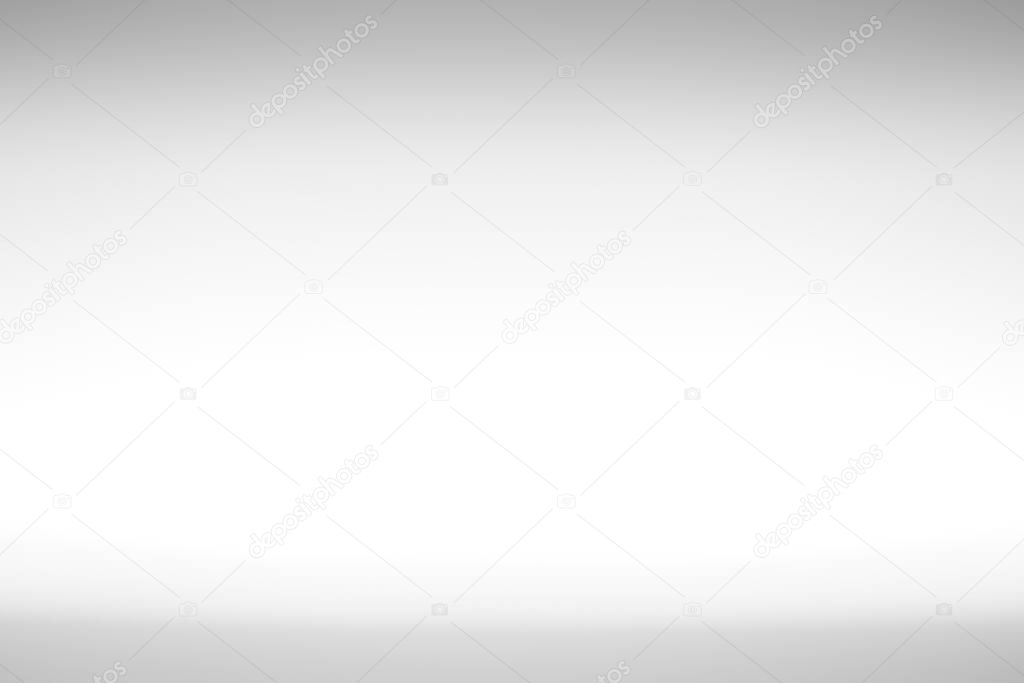 Grey Gradient abstract room studio used for background and display your product