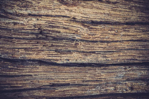 Rotten Wood Lines Broken Pattern Weathered Cracked Vignette Grunge Texture — Stock Photo, Image