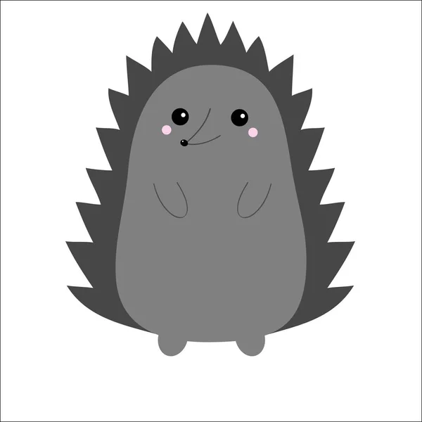 Hedgehog Icon White Background — Stock Vector