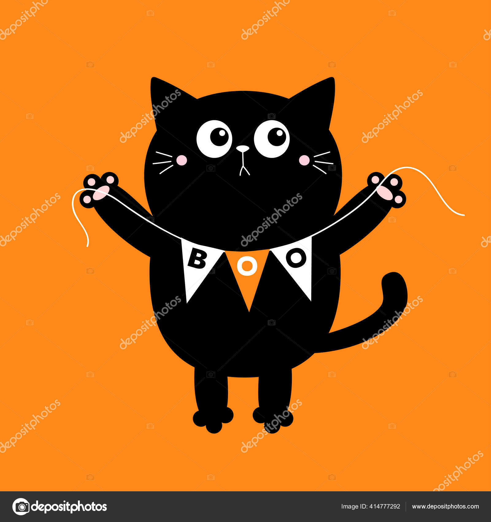 Black Cat Holding Bunting Flag Boo Happy Halloween Scary Animal Stock Vector Image By C Worldofvector Black Cat Holding Bunting Flag Boo Happy Halloween Scary Animal Stock Vector Image By C Worldofvector