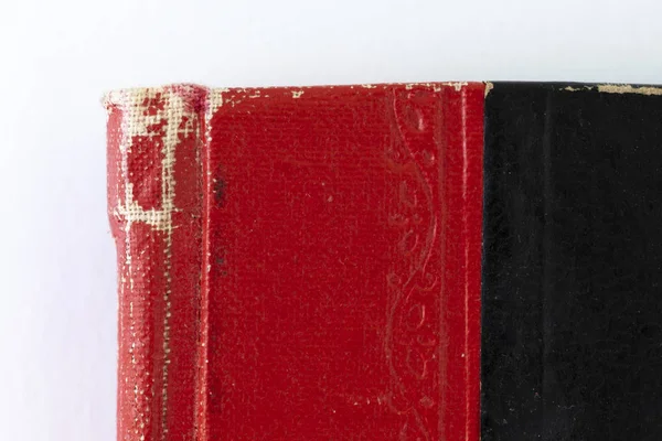 Zwart en rood hardcover Journal — Stockfoto