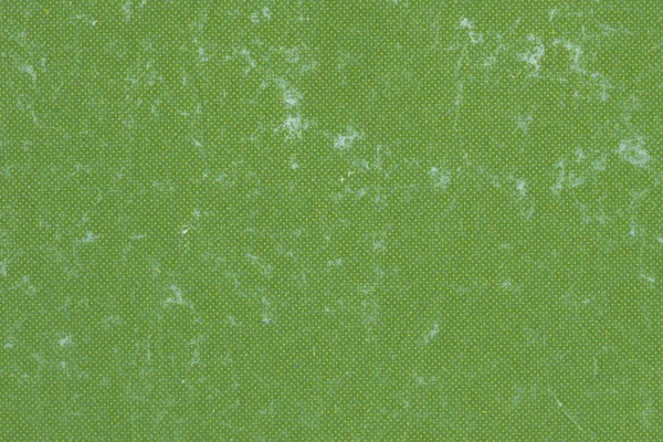 Makrobild av sliten grön bläck på papper — Stockfoto