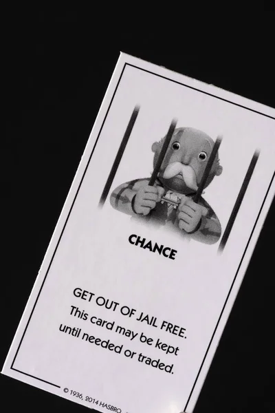 Get Out Of Jail Free Card Stock Editorial Photo C Ben Stevens