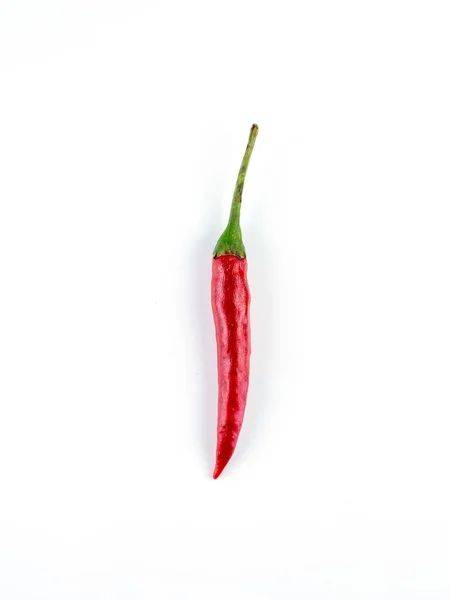 Red Chili Pepper Isolated White Background — Stock Photo, Image