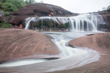Şelale manzarası. Tayland Şelalesi