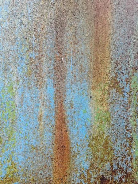 Vit rostig metallyta textur bakgrund, närbild metallic — Stockfoto