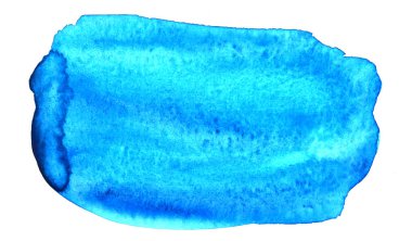 Soyut suluboya el boyası doku, beyaz arka plan üzerinde izole, suluboya dokulu zemin, suluboya damla