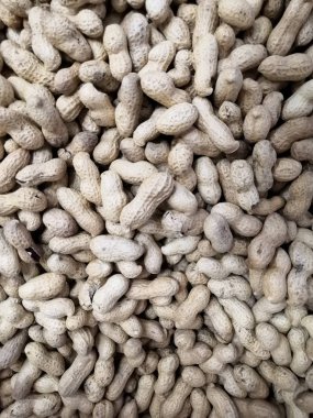 Kabuklu fıstık ezmesi. Fıstık arkaplanı. Kabukta yer fıstığı