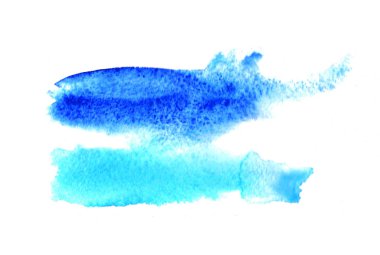 Tasarım arka plan için mavi suluboya nokta. Tasarım öğeleri için soyut kompozisyon