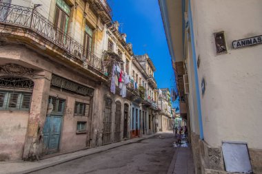 Havana'nın Küba sokakları