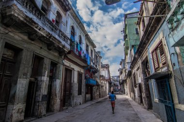 Havana'nın Küba sokakları