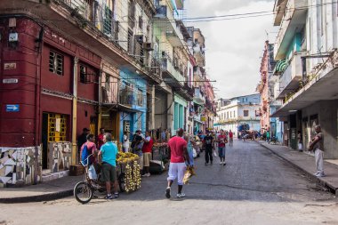 Havana'nın Küba sokakları