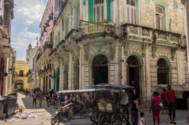 Havana'nın Küba sokakları