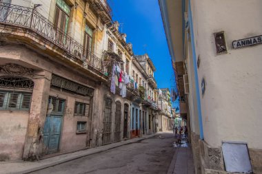 Havana'nın Küba sokakları