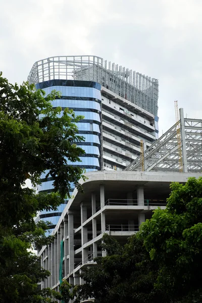 Chi Minh City Viet Nam Ago 2018 Desenvolvimento Imóveis Distrito — Fotografia de Stock