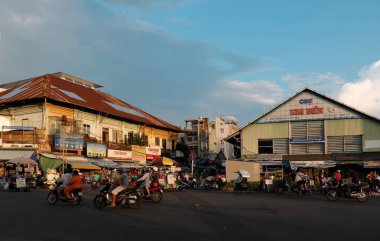 Kim Bien Pazar eski mimarisi, vie Kimya pazarı