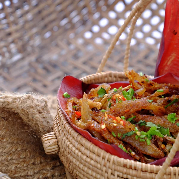 Domácí Vietnamská jídla pro vegetariánské, banánové — Stock fotografie