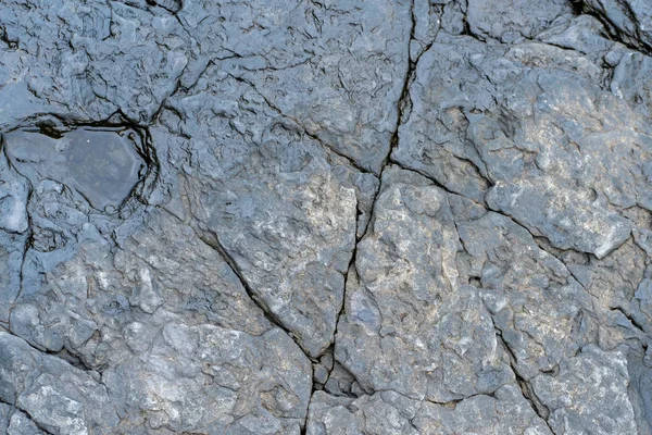 Sfondo naturale. Texture di pietra di ardesia bagnata grigia — Foto Stock