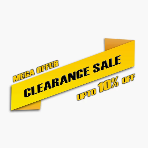 Mega Offer Clearance Sale Upto — Stock Photo, Image