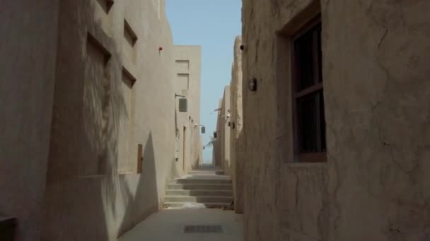 Bur Dubai Dubai Uae Ancient Village — Stock Video