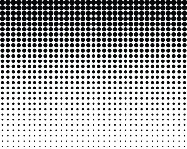 Karışım siyah noktalar, arka plan ile sorunsuz vektör desen