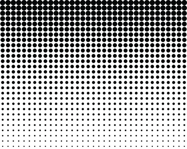 Seamless Vector Pattern Blend Black Dots Background — Stock Vector