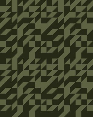 Kamuflaj desenli arka plan kusursuz vektör çizimi. Askeri moda soyut geometrik doku..