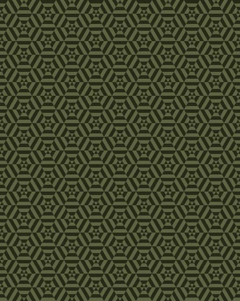 Camouflage Pattern Background Seamless Vector Illustration Military Fashionable Abstract Geometric — Stock Photo, Image