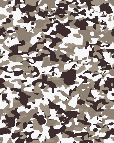 Patrón Camuflaje Fondo Sin Costuras Ilustración Vectorial Militar Textura Geométrica — Vector de stock