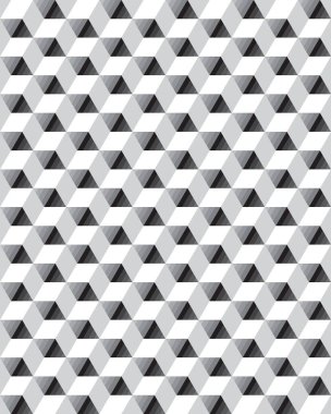 Geometrik kamuflaj Dikişsiz desen gri Çokgen