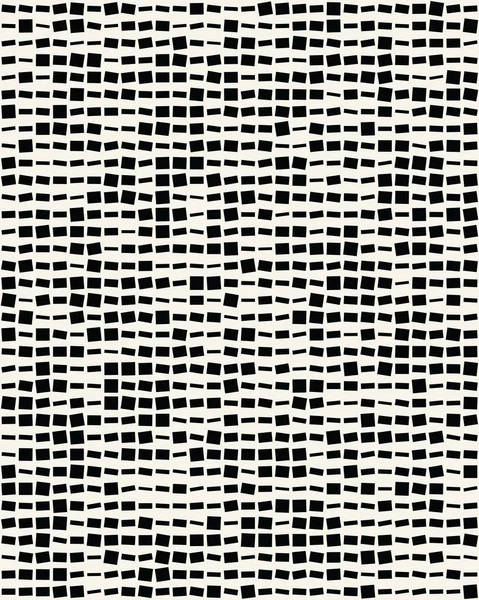 Naadloze Vector Patroon Met Vierkantjes Verschillende Maten — Stockvector