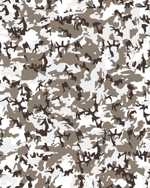 Camouflage Muster Hintergrund Nahtlose Vektorillustration Militärmodische Abstrakte Geometrische Textur — Stockvektor