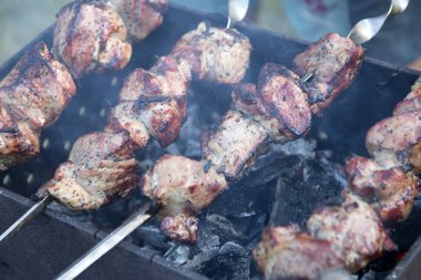 Yaz aylarında yaz aylarında ızgara barbekü