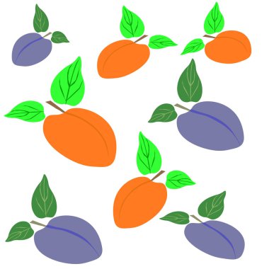 şeftali ve erik koyun sonbahar hasadı