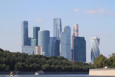 modern iş merkezi Moskova'da