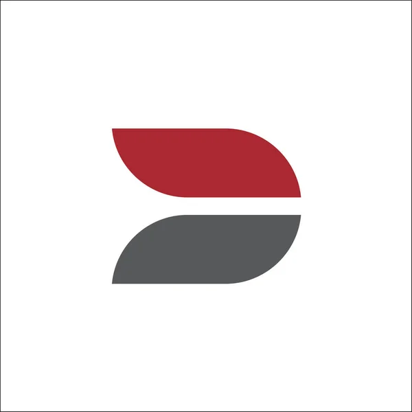 D Brief Logo Design Vektor Vorlage Symbol — Stockvektor