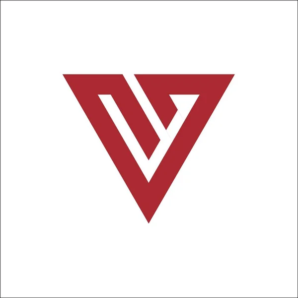 V letra logotipo vetor ícone inspirações único único —  Vetores de Stock